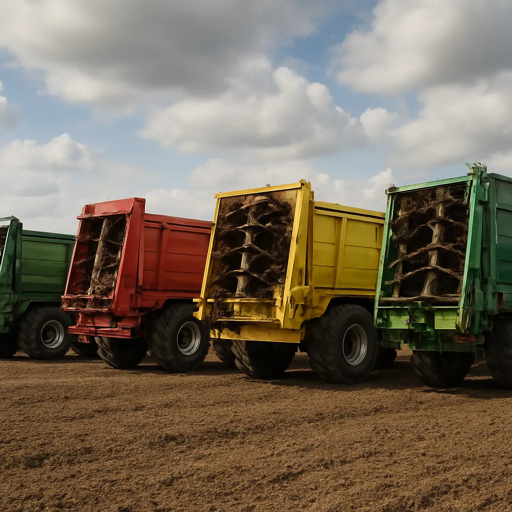 Najwięksi producenci rozrzutników obornika