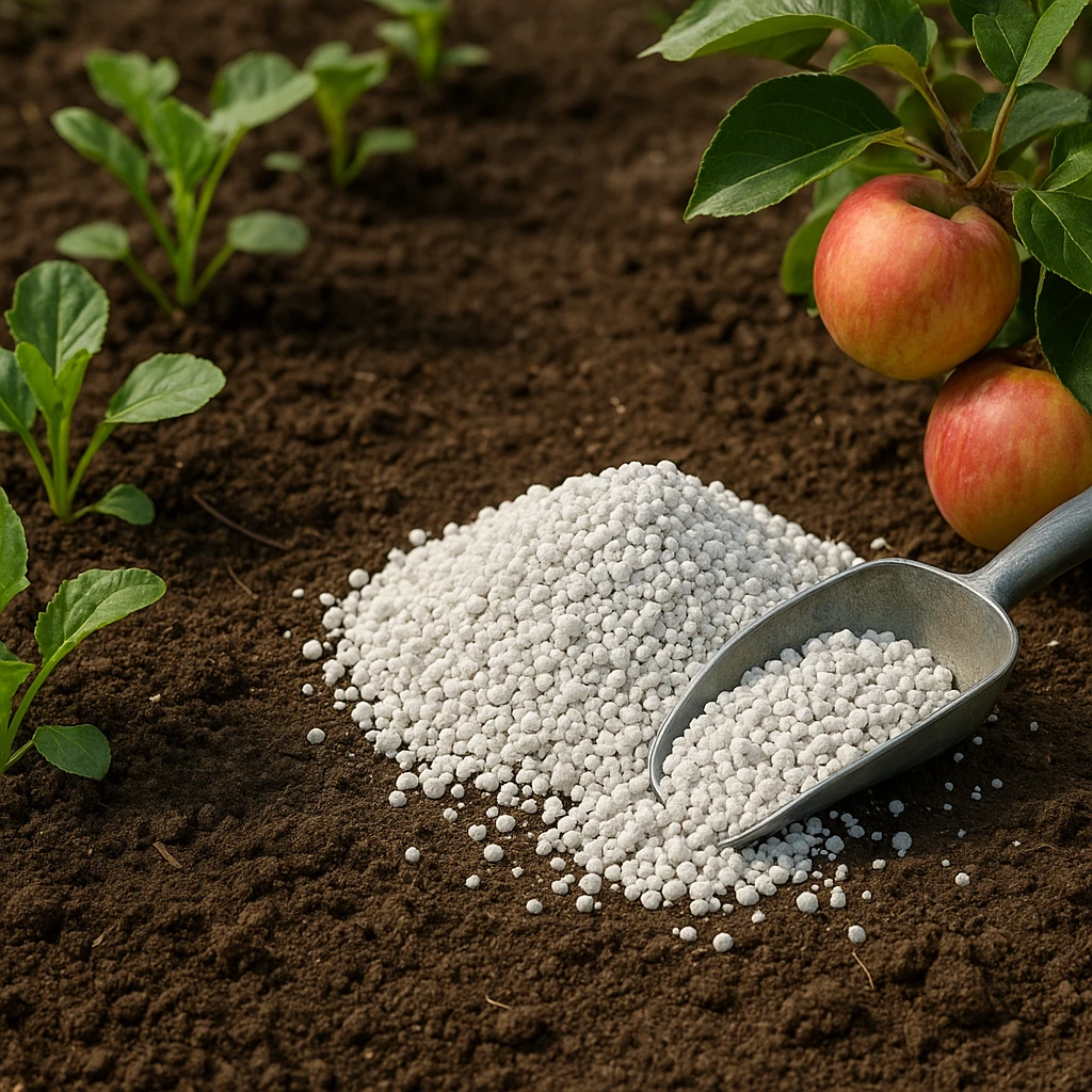 Saletra wapniowa – zastosowanie w warzywnictwie i sadownictwie