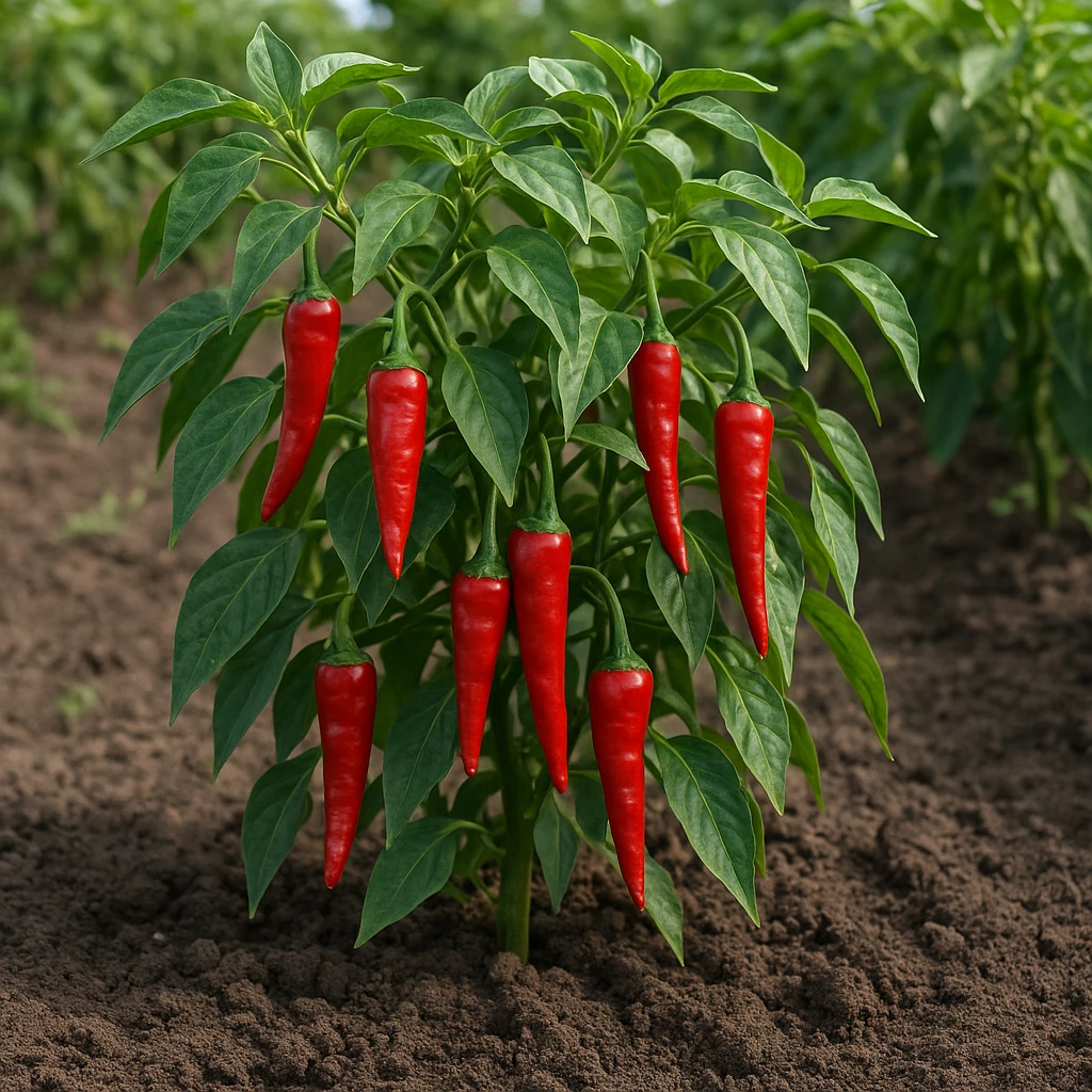 Uprawa papryki chili w gruncie