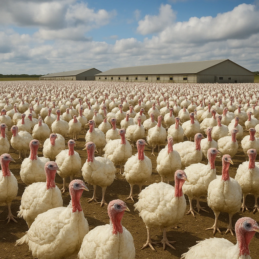 Największa ferma indyków w Europie