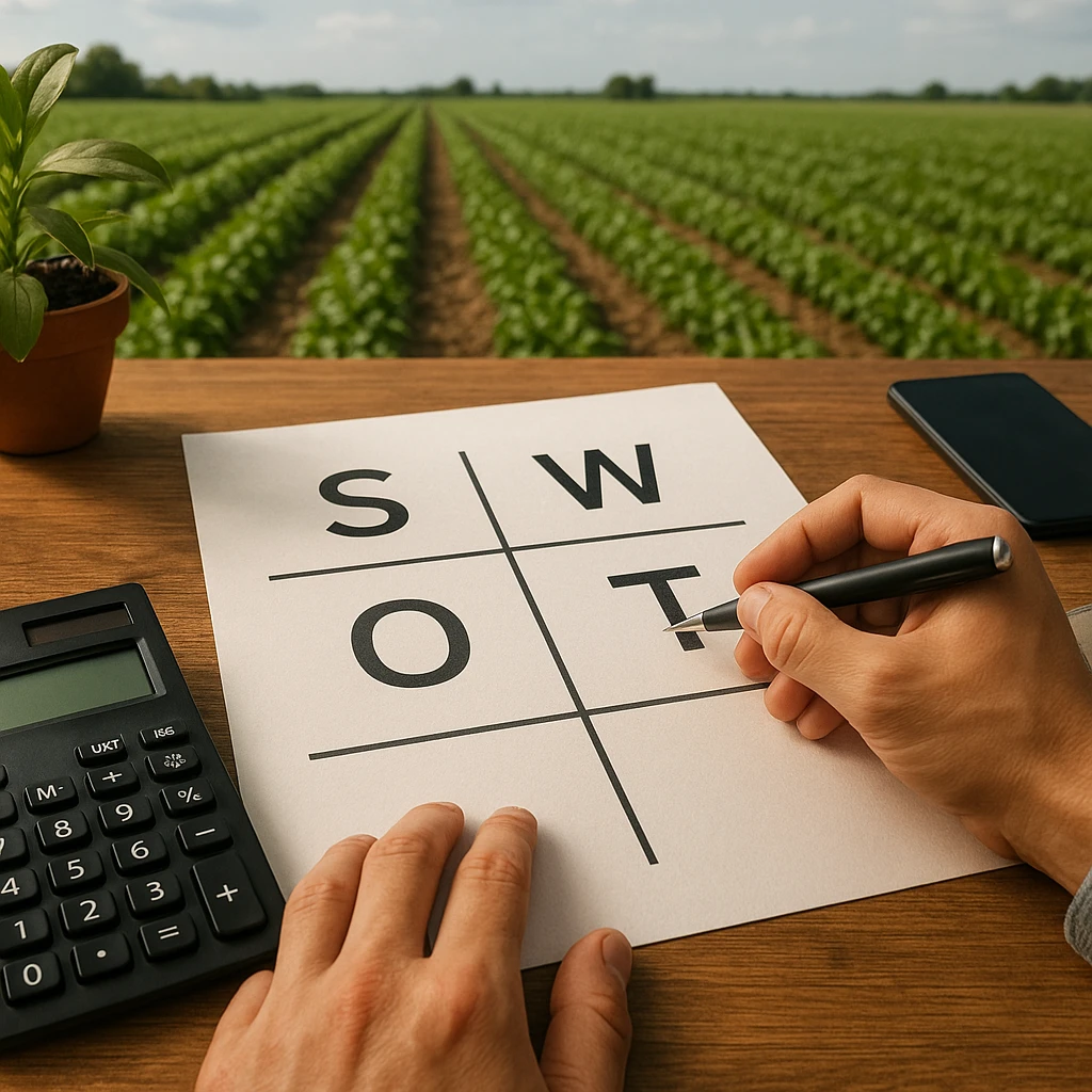 Wykorzystanie analizy SWOT w planowaniu rozwoju gospodarstwa