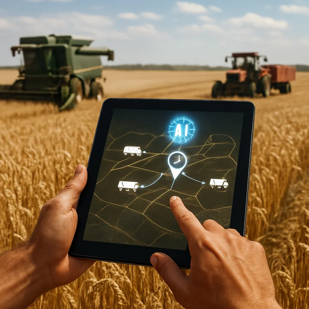 Optymalizacja logistyki zbiorów i transportu