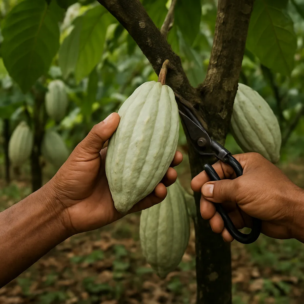 Uprawa kakao białego