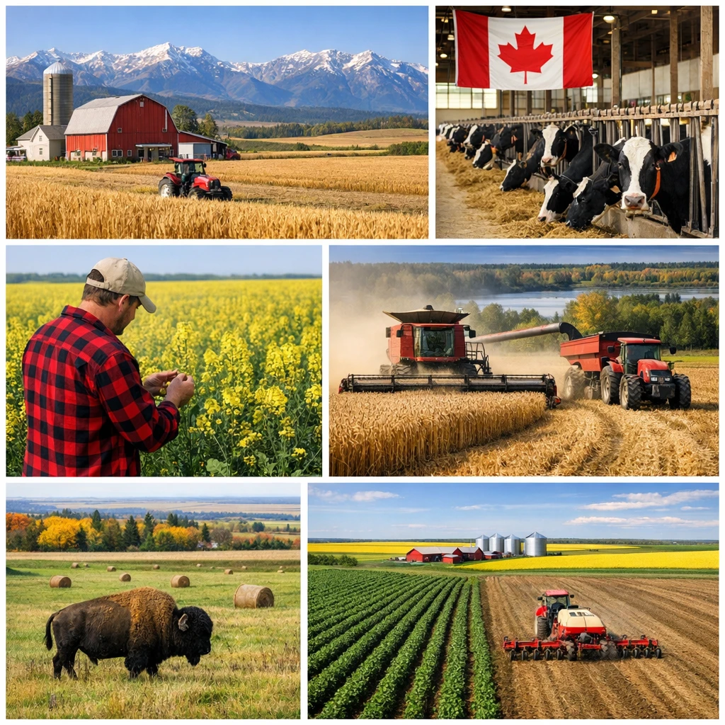 Rolnictwo w Kanadzie – jak wygląda