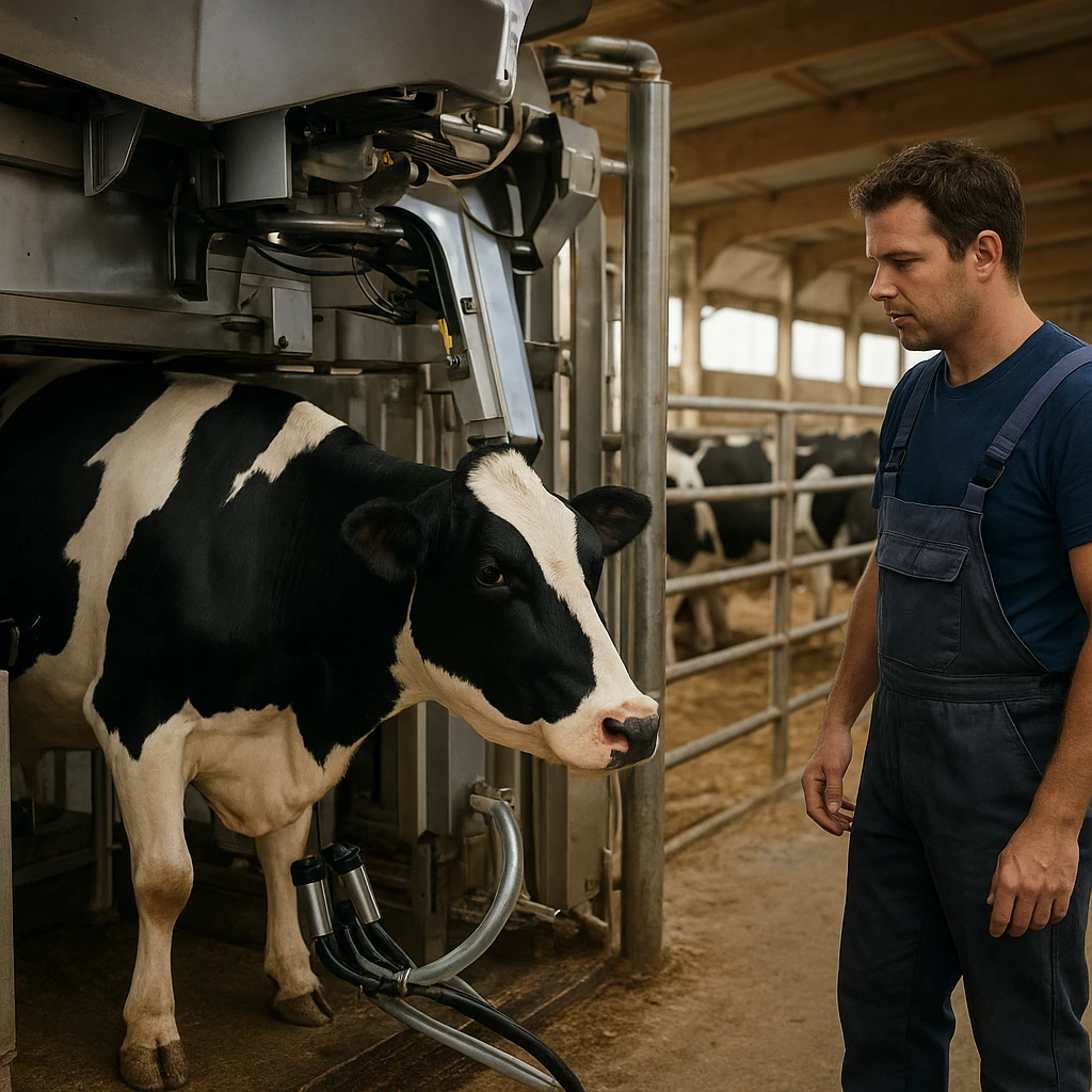 Systemy robotów udojowych a zachowanie zwierząt