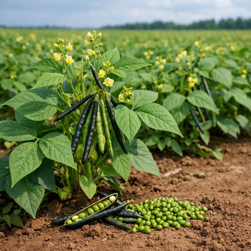 Fasola mung – Vigna radiata (roślina strączkowa)