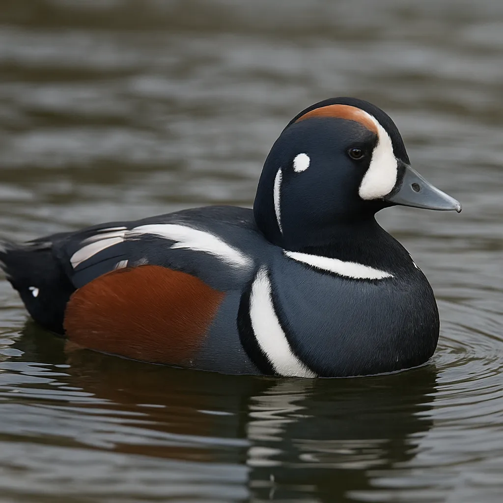 Harlequin Duck – Anas platyrhynchos domesticus – kaczka