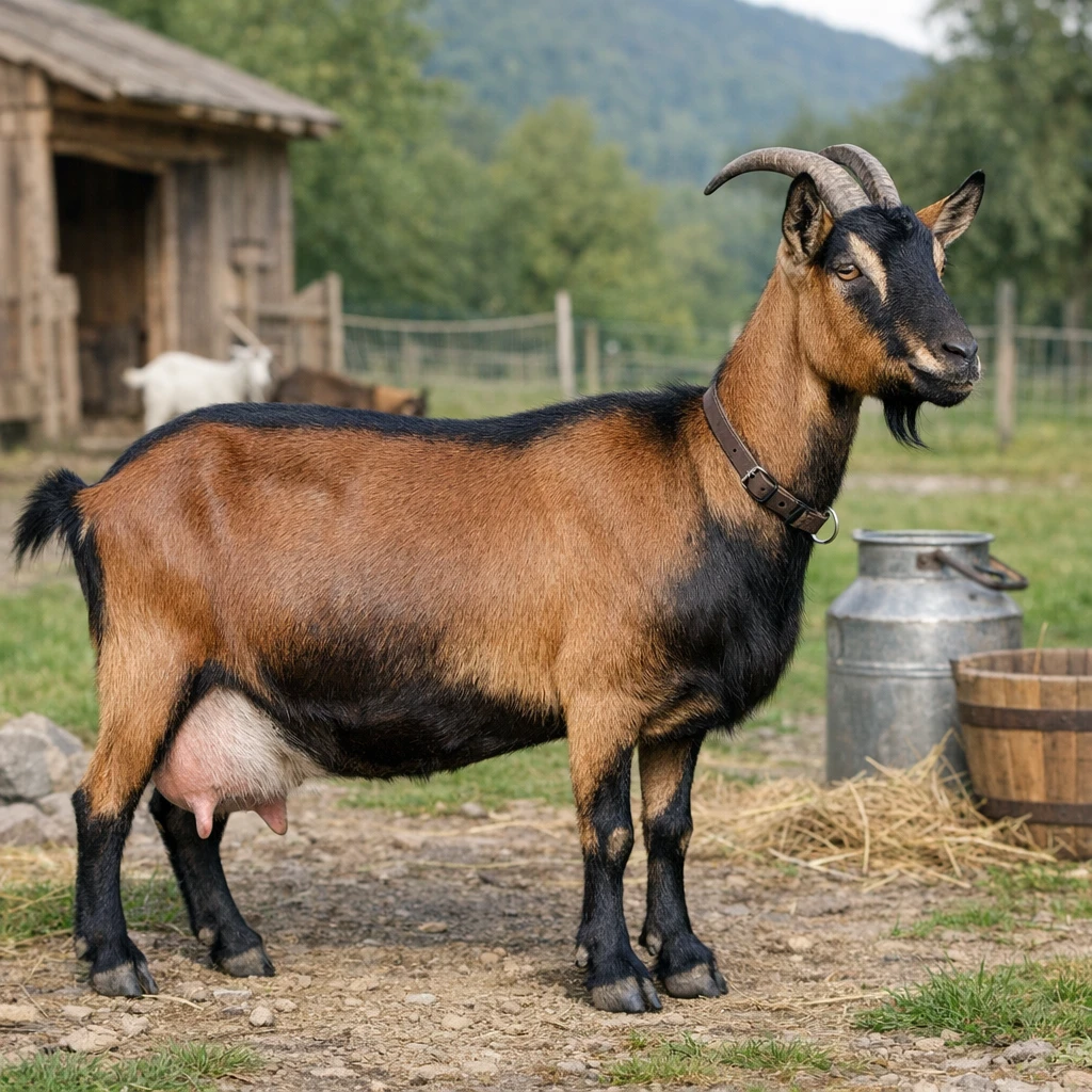 Chamois Colored – Capra hircus – koza mleczna