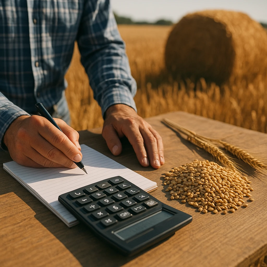 Jak obliczyć koszt jednostkowy produkcji tony zboża