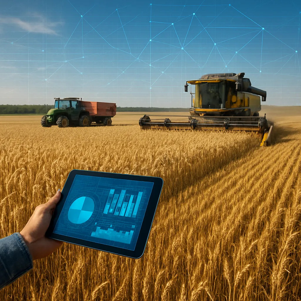 Big Data w produkcji zbóż – od siewu do zbioru