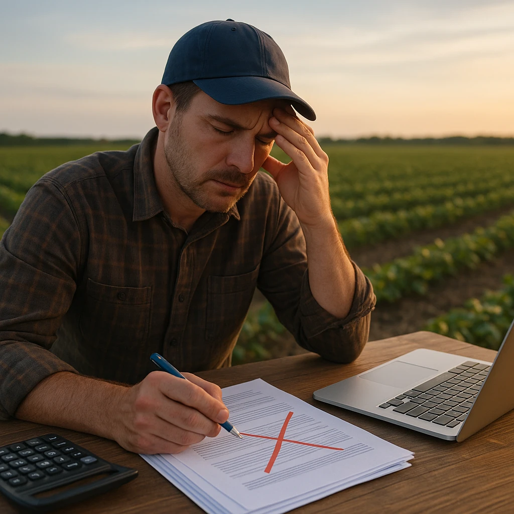 Najczęstsze błędy we wnioskach o dopłaty bezpośrednie
