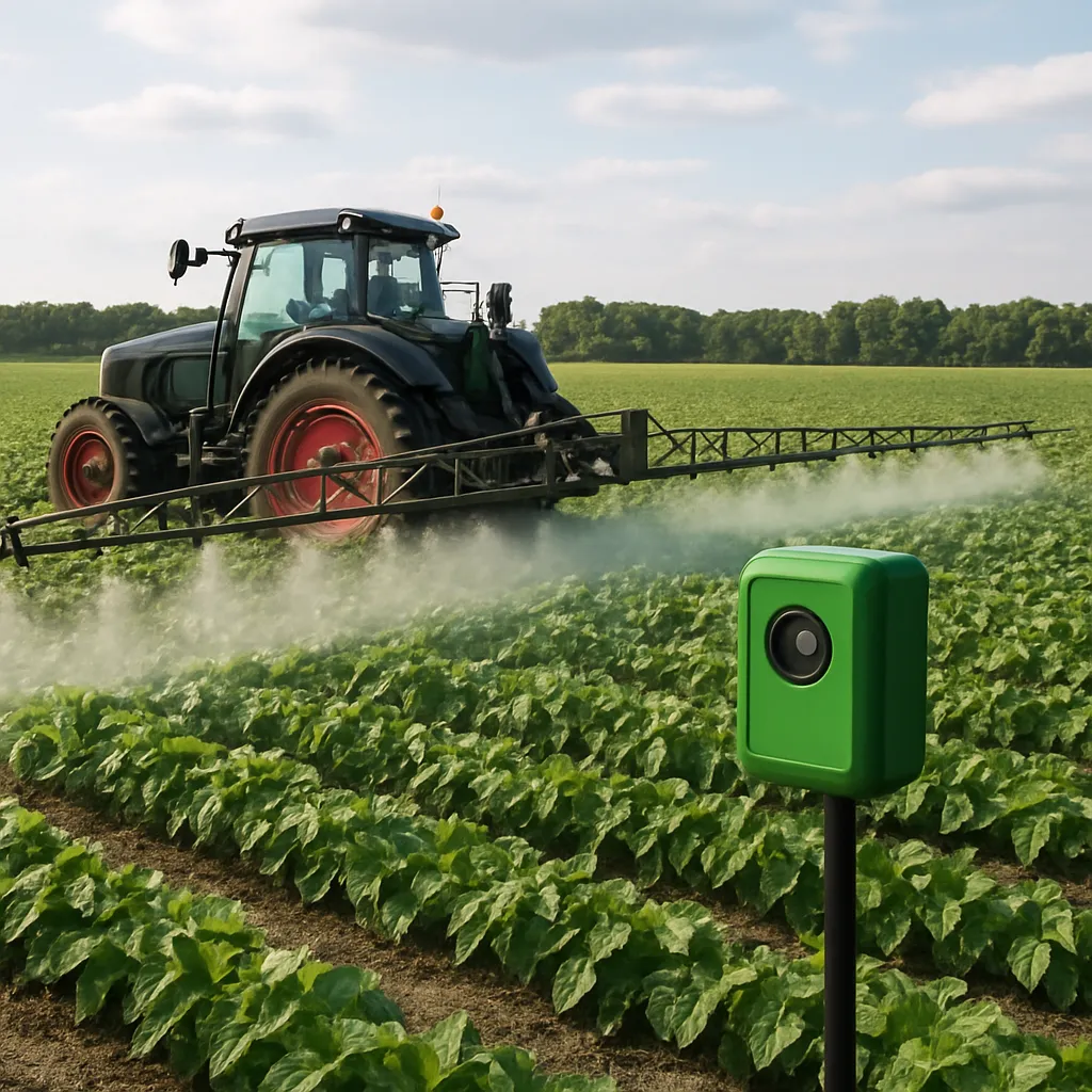 Automatyzacja oprysków – czujniki zielonej masy