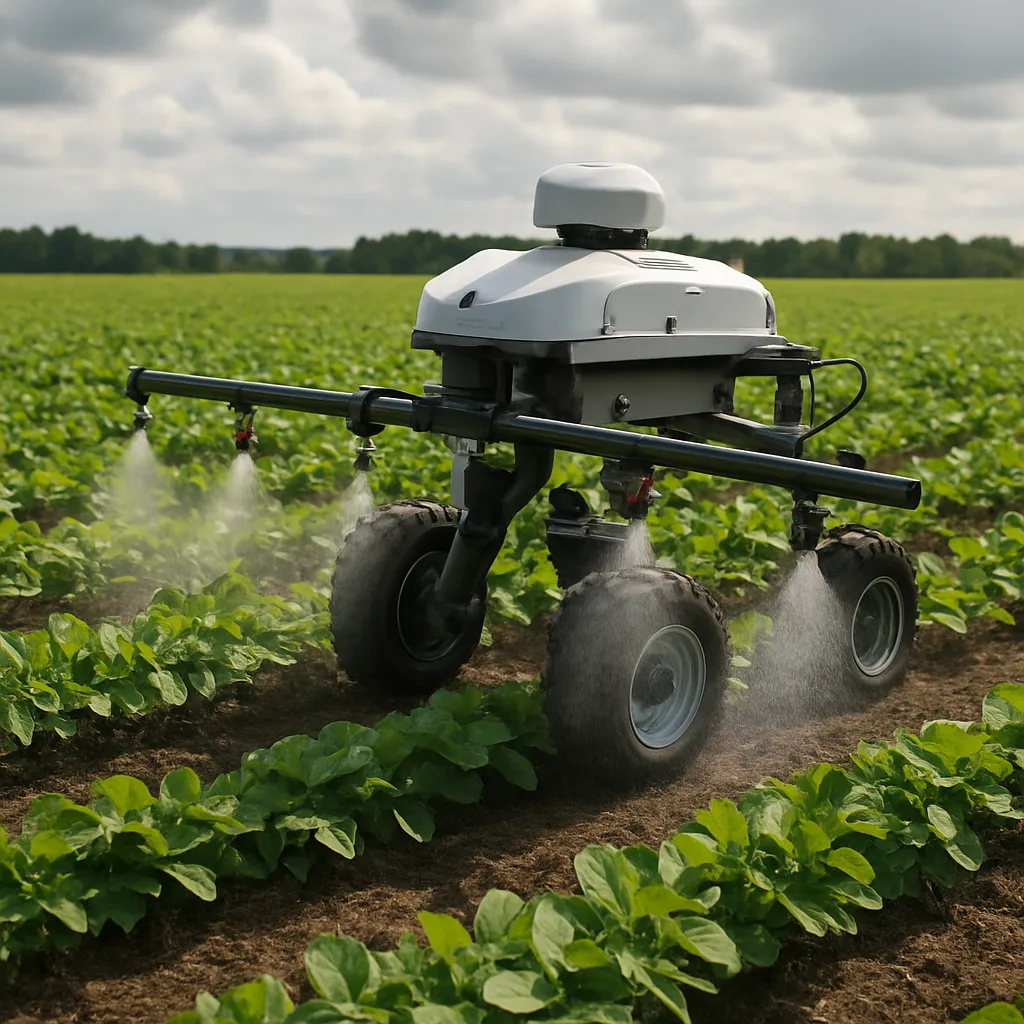 Czy roboty zmniejszą zużycie środków ochrony roślin?