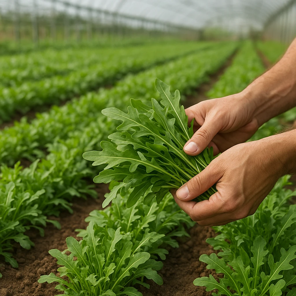 Uprawa rukoli na rynek restauracyjny