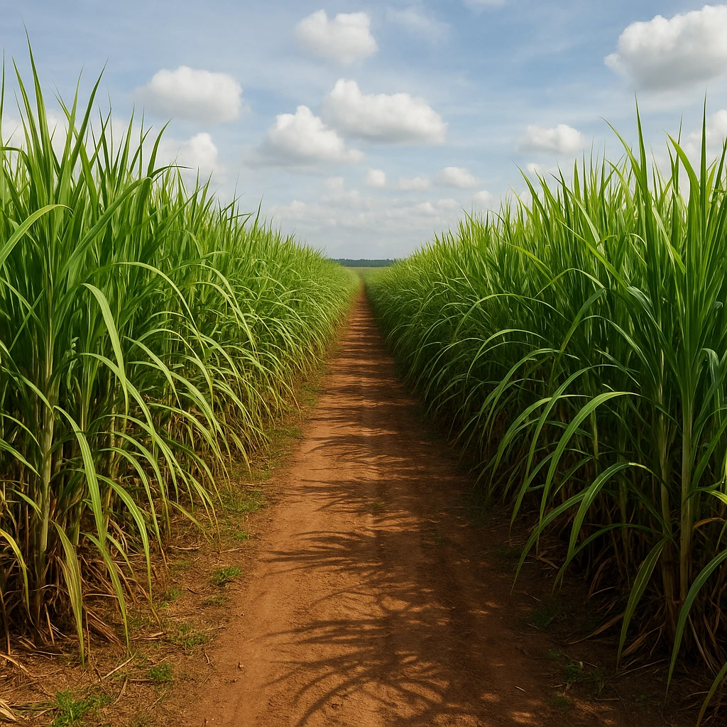 Największe plantacje trzciny cukrowej