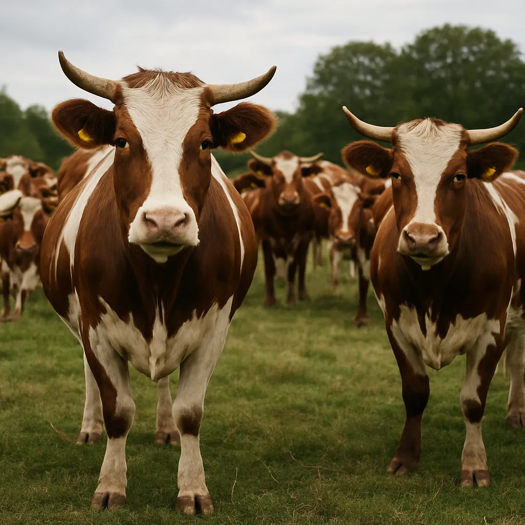 Bydło rasy Jutland Cattle