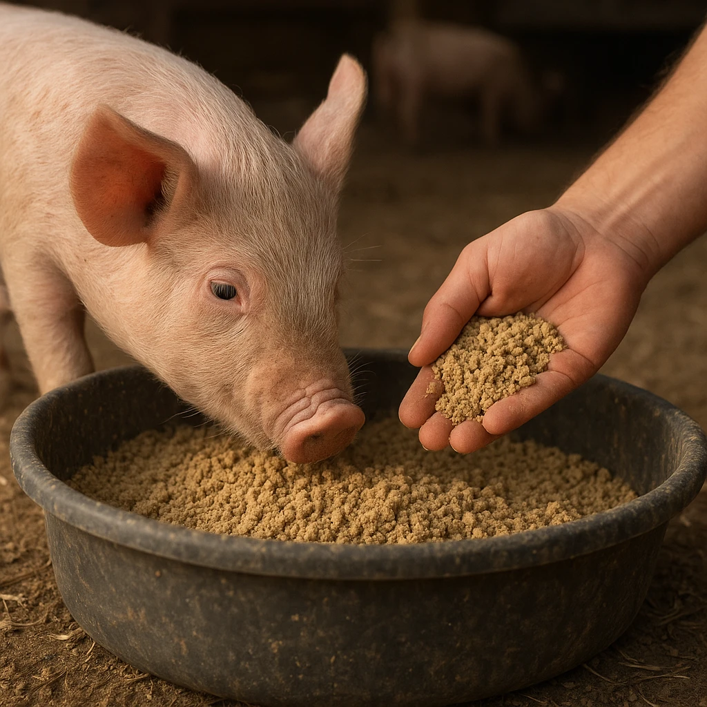 Jak poprawić strawność paszy u prosiąt?