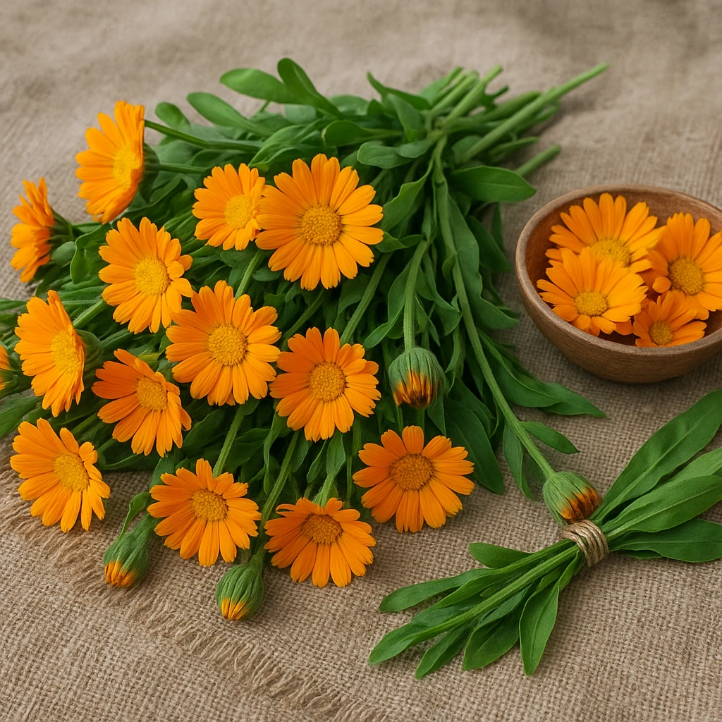 Nagietek lekarski – zbiór kwiatów i wymagania jakościowe