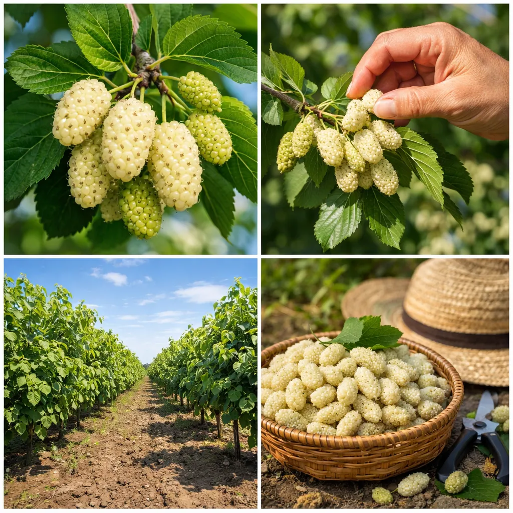 Morwa biała – Morus alba (roślina sadownicza)