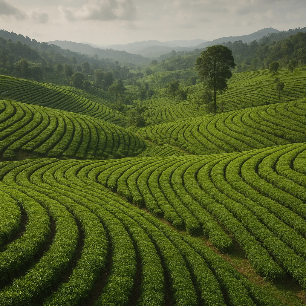Największe plantacje herbaty na świecie