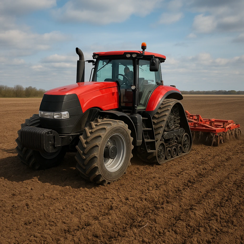 Ciągniki z napędem gąsienicowym – kiedy warto w nie zainwestować?