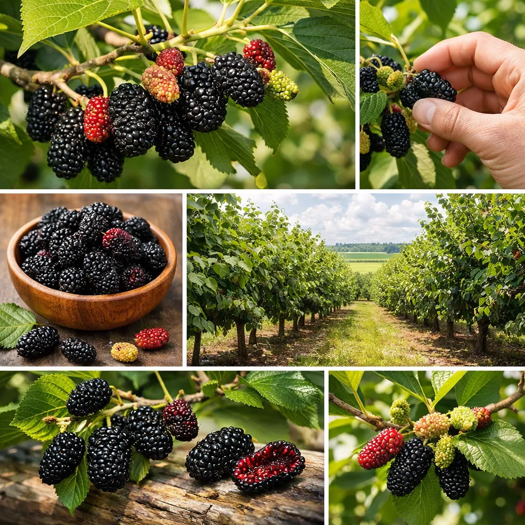 Morwa czarna – Morus nigra (roślina sadownicza)