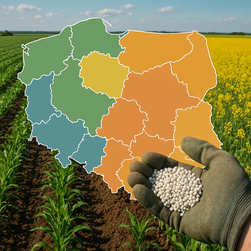 Optymalne terminy nawożenia azotem w zależności od regionu kraju