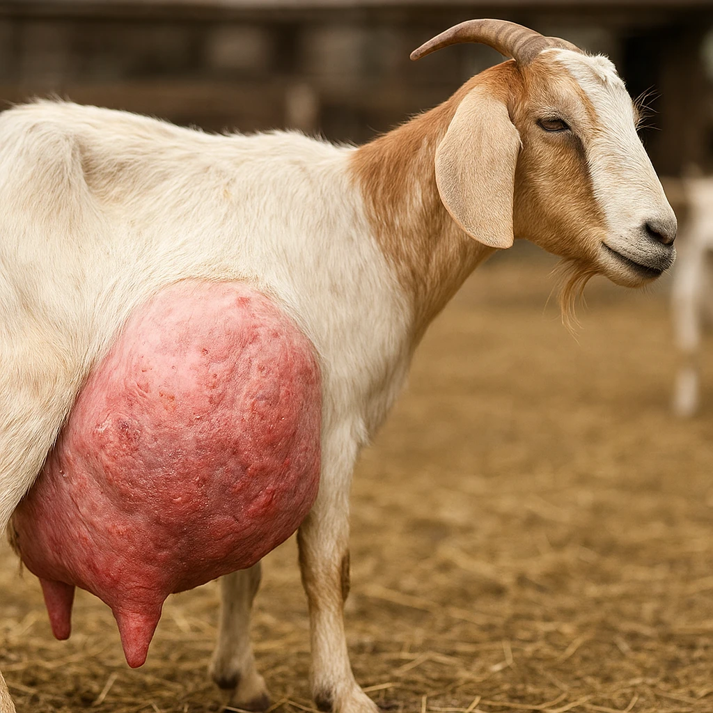 Zakaźne zapalenie wymienia u kóz – objawy i leczenie