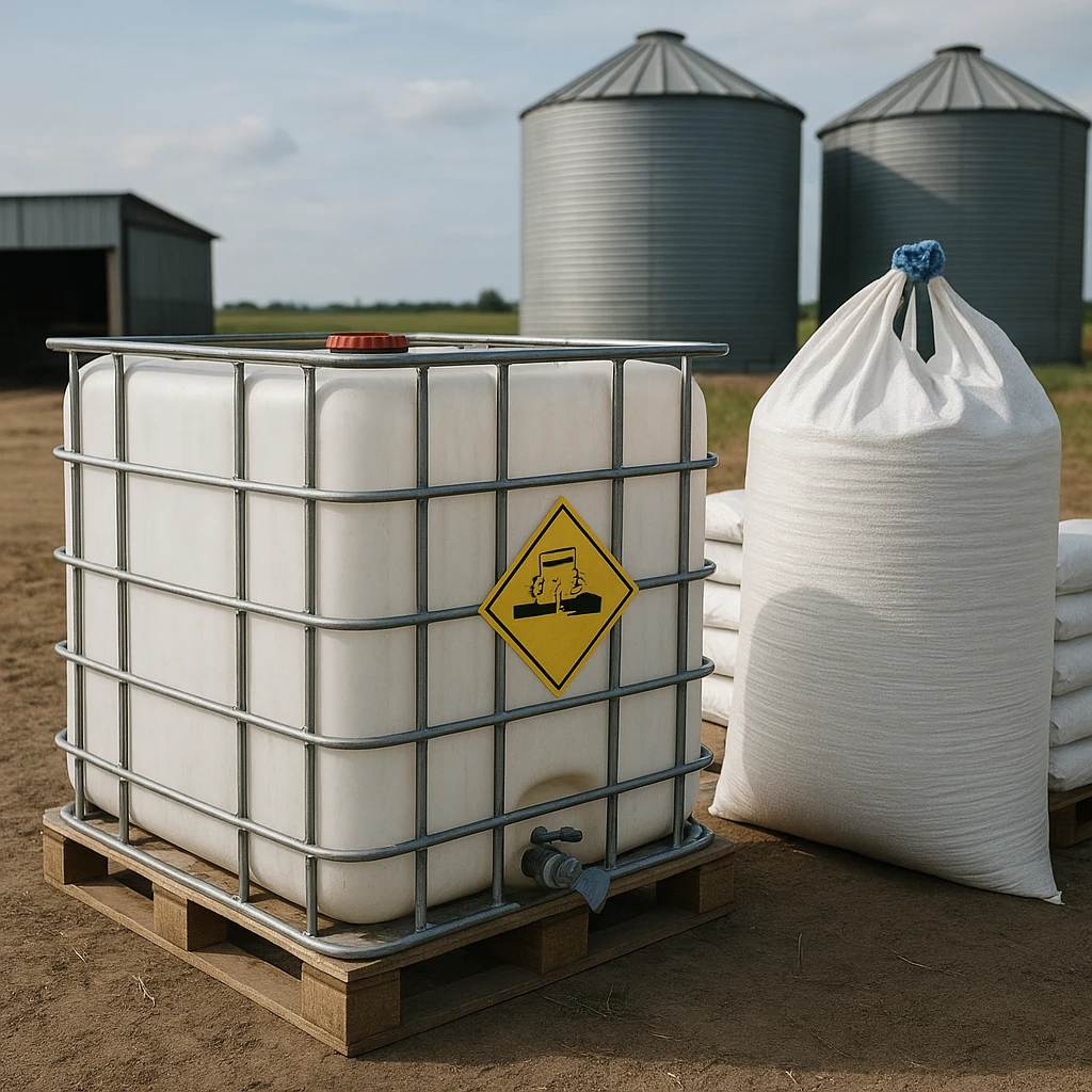 Przechowywanie nawozów mineralnych zgodnie z przepisami