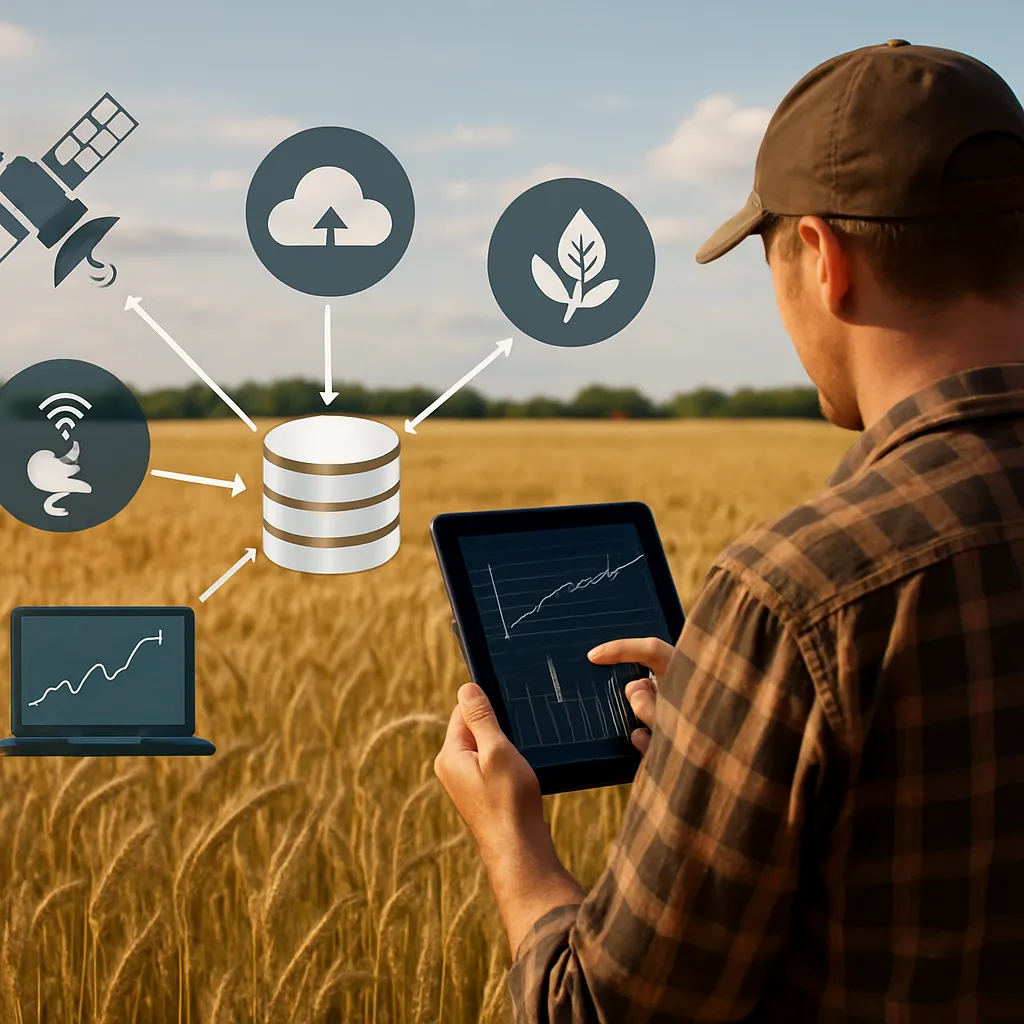 Integracja danych z różnych źródeł w jednym systemie gospodarstwa