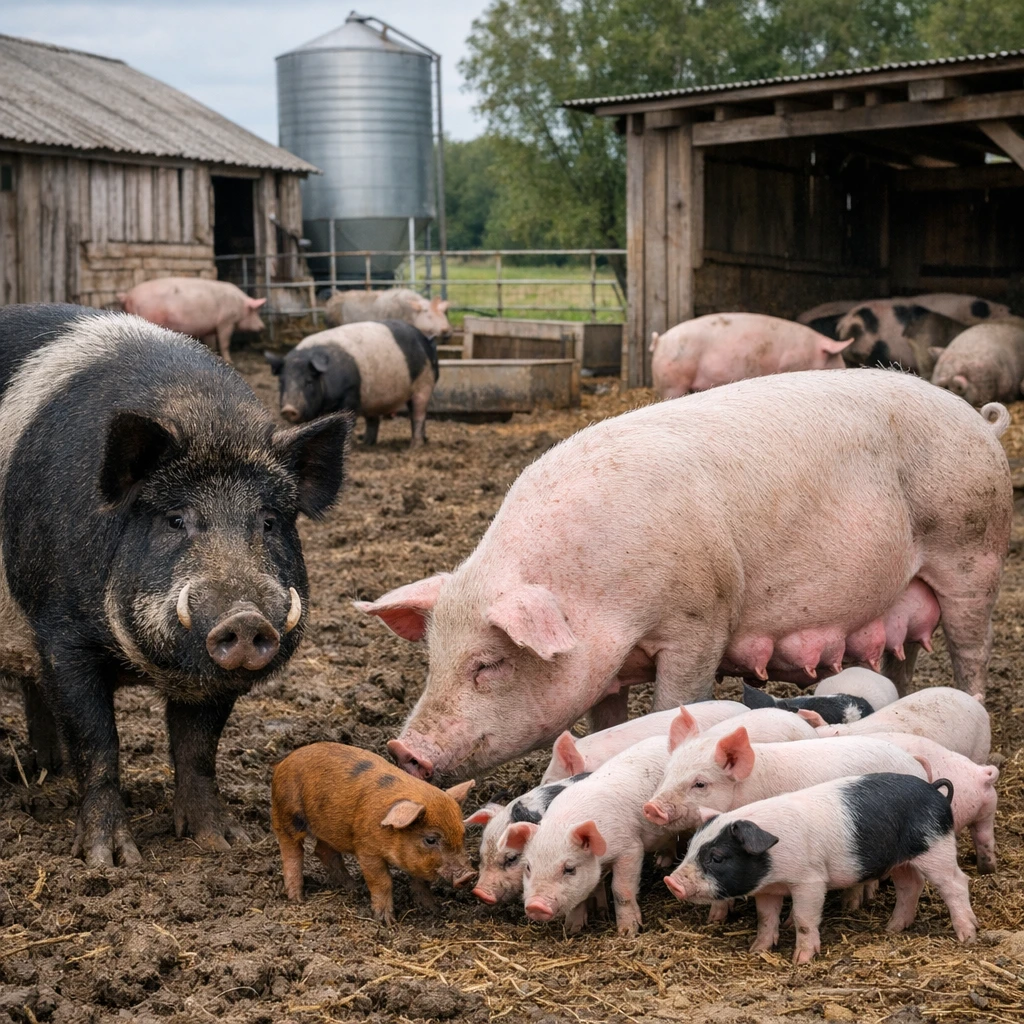 Breitov – Sus scrofa domesticus – trzoda chlewna