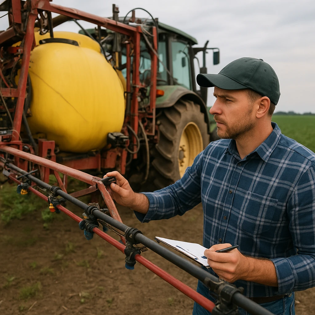 Badanie techniczne opryskiwacza – obowiązki rolnika