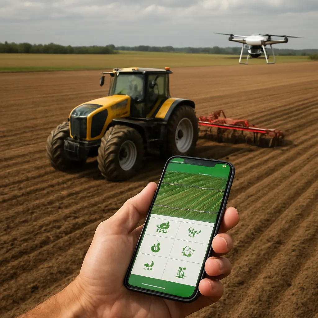 Zarządzanie gospodarstwem z poziomu smartfona