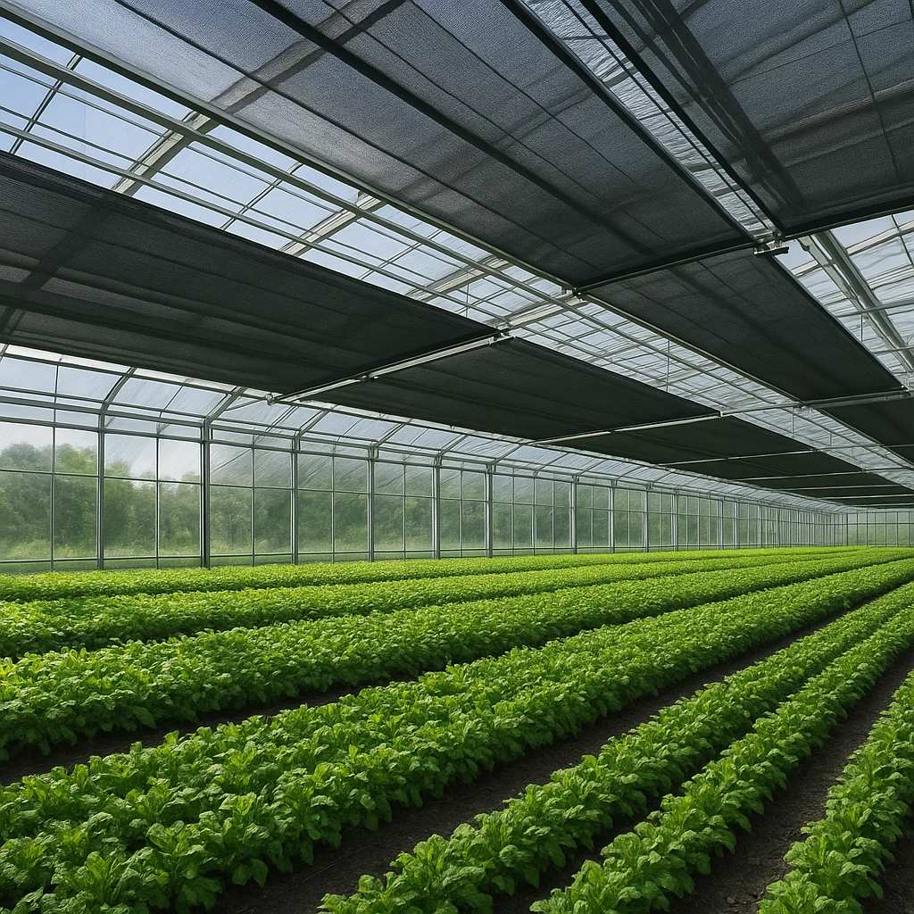 Nowoczesne systemy cieniowania w szklarniach