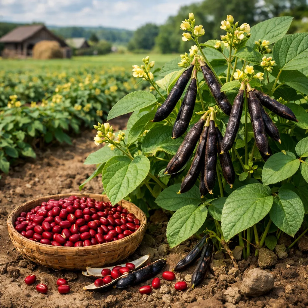 Fasola adzuki – Vigna angularis (roślina strączkowa)