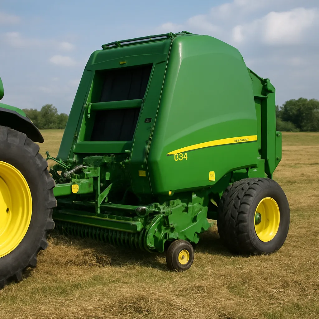 John Deere 854 MaxiCut – prasa rolnicza John Deere