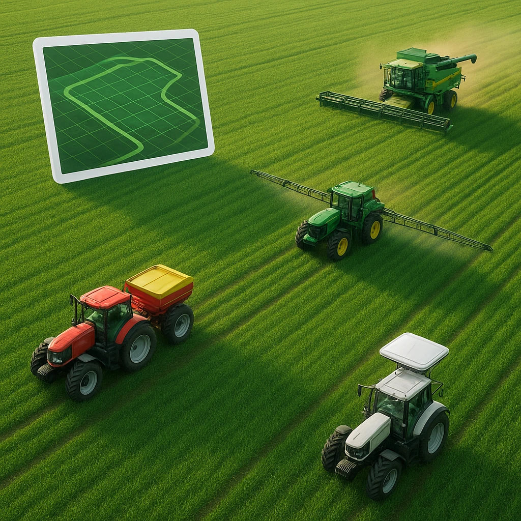 Inteligentne mapowanie pól – jakie maszyny współpracują z oprogramowaniem?