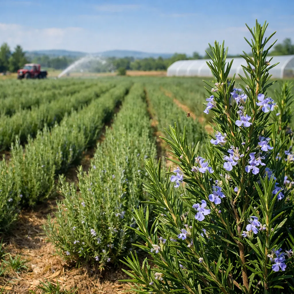 Rozmaryn lekarski – Salvia rosmarinus (roślina przyprawowa)