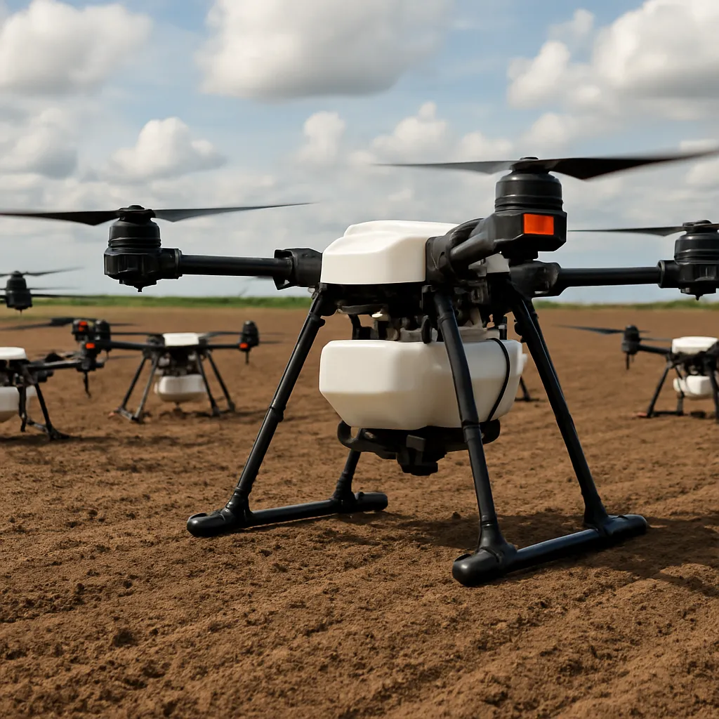 Najwięksi producenci dronów rolniczych