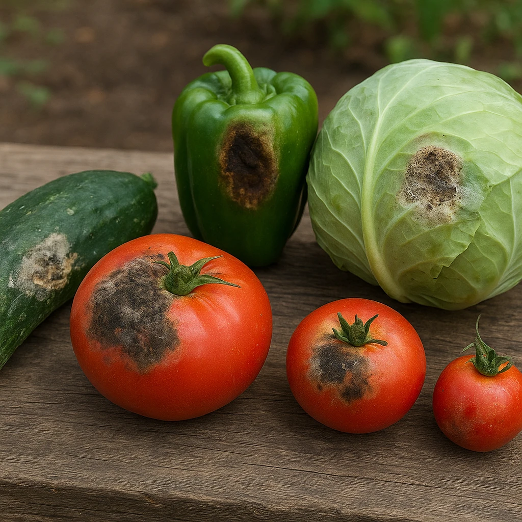 Choroby grzybowe warzyw – rozpoznawanie i zapobieganie