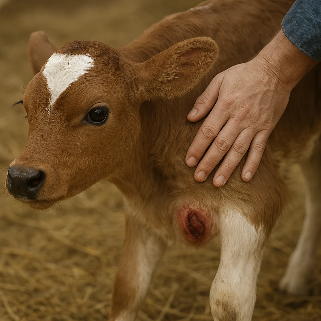 Zapalenie pępka u cieląt – profilaktyka w pierwszych dniach życia