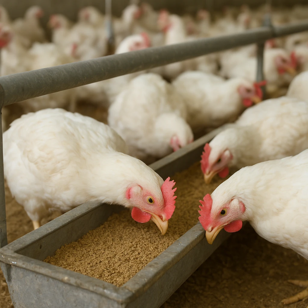 Żywienie brojlerów w systemie bezantybiotykowym