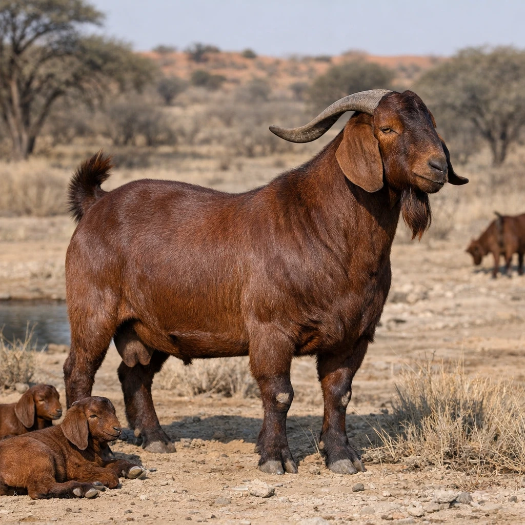 Kalahari Red – Capra hircus – koza mięsna