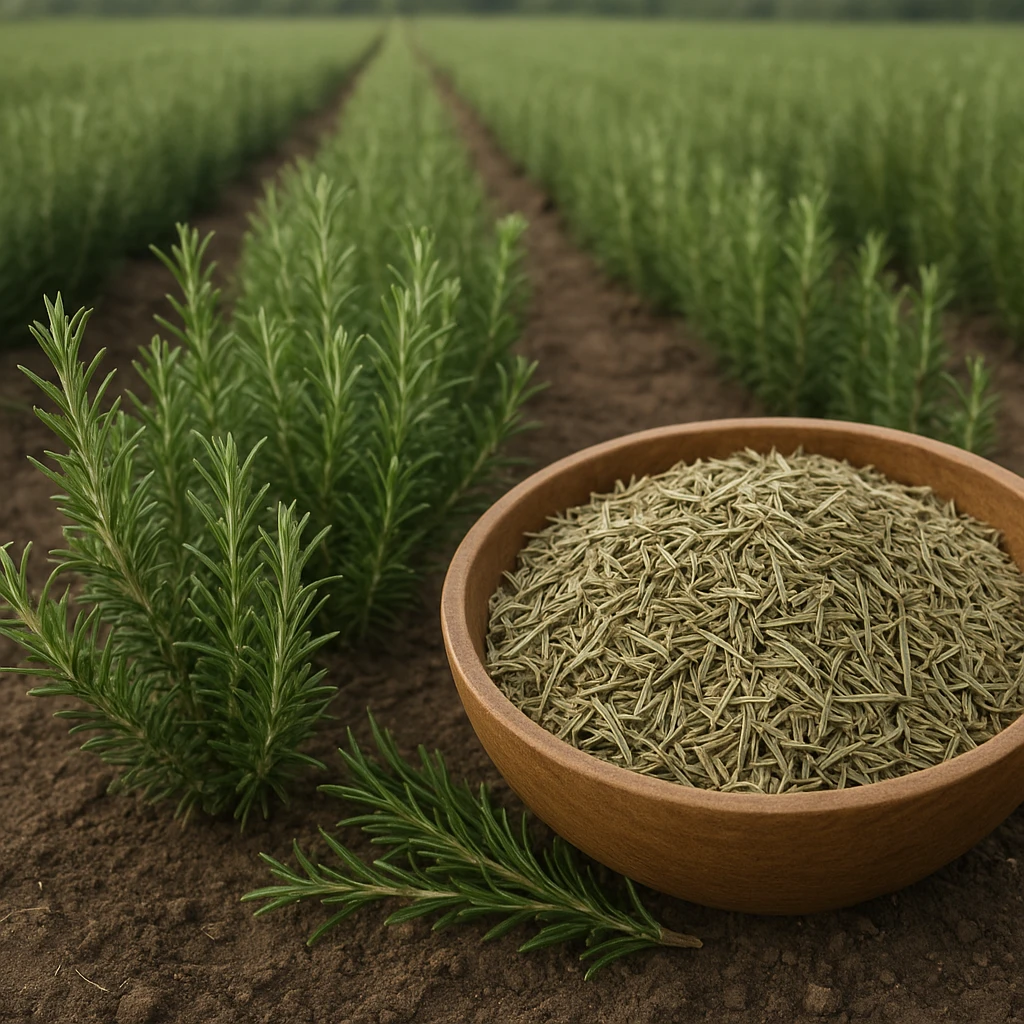 Plantacja rozmarynu lekarskiego – produkcja świeża czy susz