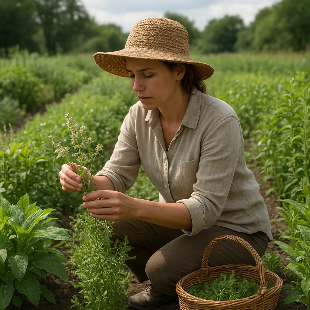 Uprawa roślin leczniczych w systemie ekologicznym