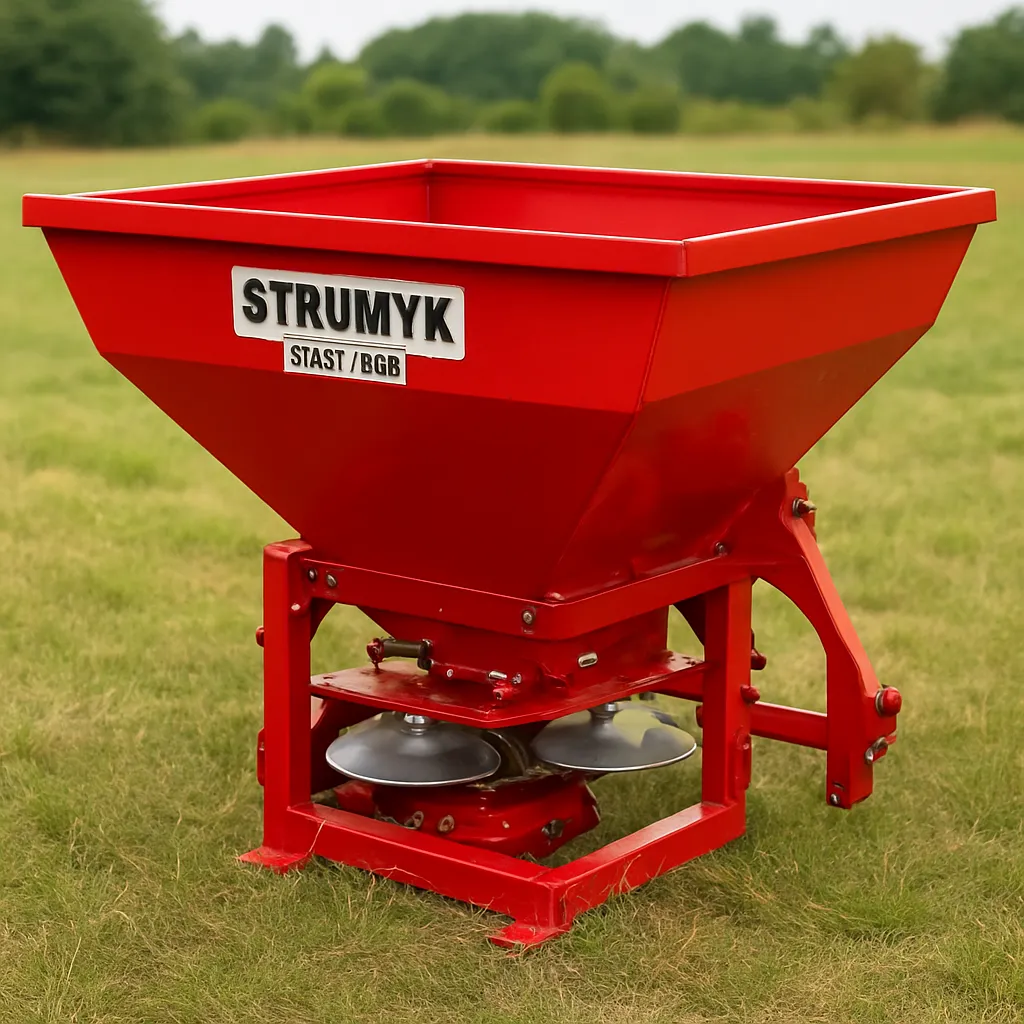 Strumyk Siew 1500 – rozsiewacz nawozów Strumyk