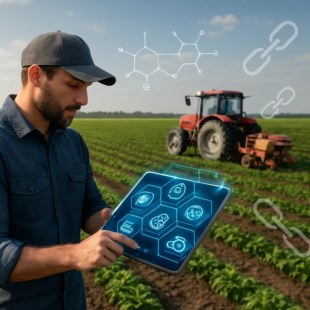 Zastosowanie blockchain w łańcuchu dostaw produktów rolnych