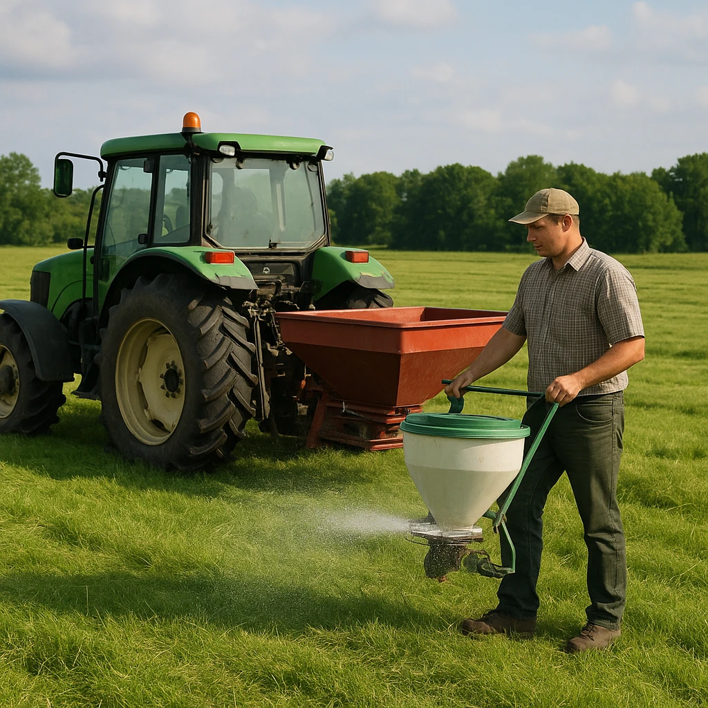 Nawożenie łąk kośnych po pierwszym pokosie
