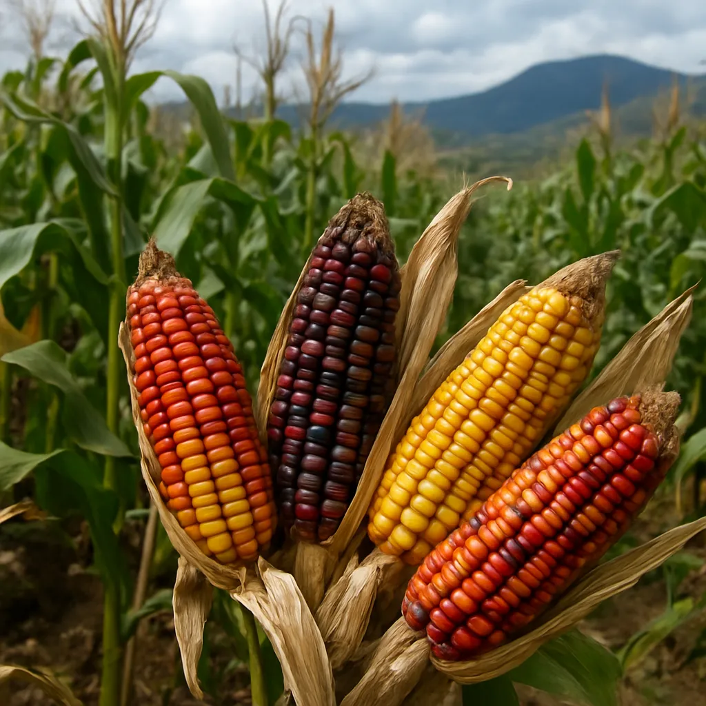 Uprawa andyjskiej kukurydzy kolorowej
