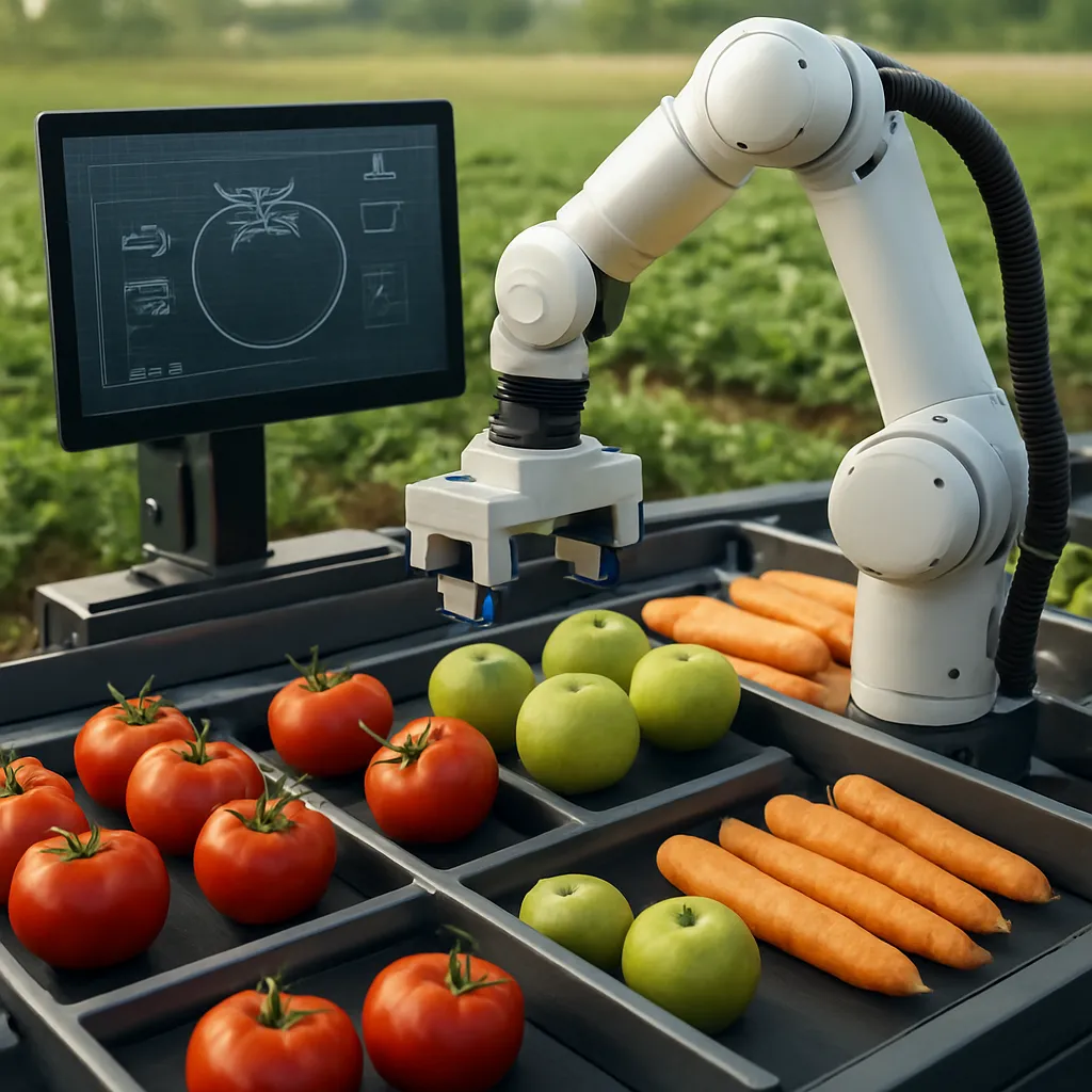 Automatyczne systemy do sortowania warzyw i owoców